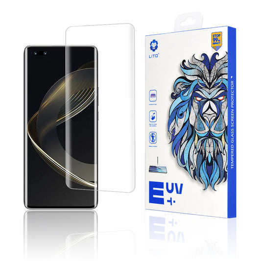 Ochranná fólie na displej Lito pro Huawei nova 11 Pro, tvrzené sklo, UV lepidlo, 3D
