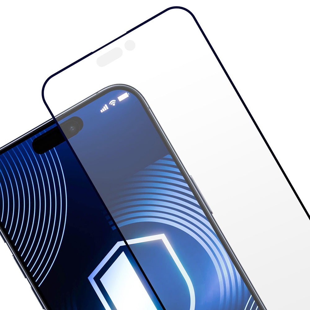 Ochranná fólie Matte 3MK HardGlass Max pro Apple iPhone 17 Pro Max, Tvrzené sklo, Full Glue, Černá