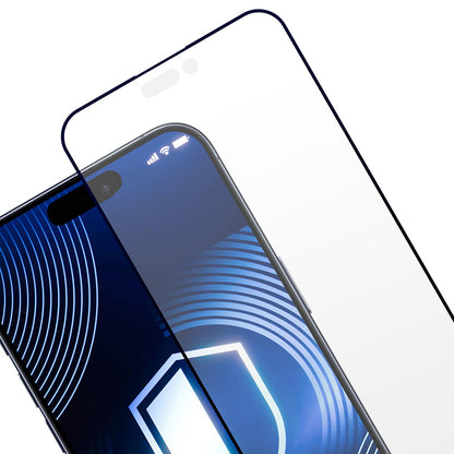 Ochranná fólie Matte 3MK HardGlass Max pro Apple iPhone 17 Pro Max, Tvrzené sklo, Full Glue, Černá