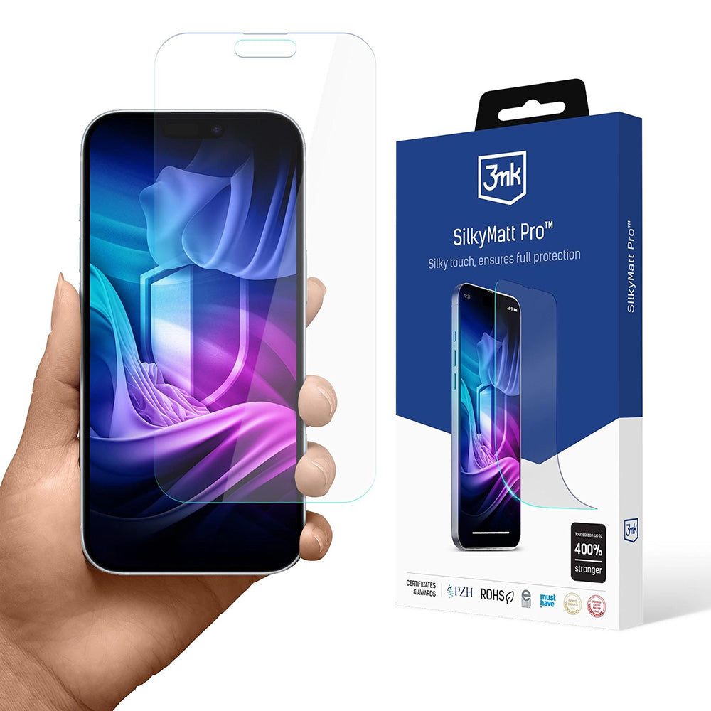 Ochranná fólie Matte 3MK Silky Pro pro Apple iPhone 17 Pro, Plast