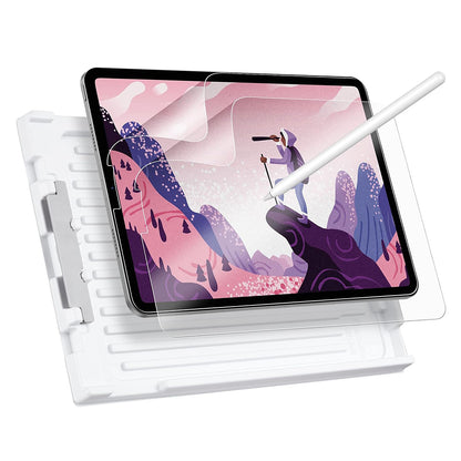 Ochranná fólie Matte ESR Paper Feel pro Apple iPad Pro 12.9 (2022) / Pro 12.9 (2021) / Pro 12.9 (2020), Plast, Sada 2 kusy