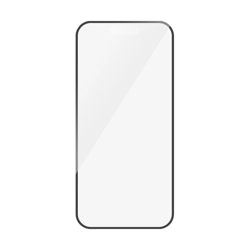 Matte PanzerGlass Ultra-Wide Fit Gaming Screen Protector for Apple iPhone 16 Pro, Tempered Glass, Full Glue, Black