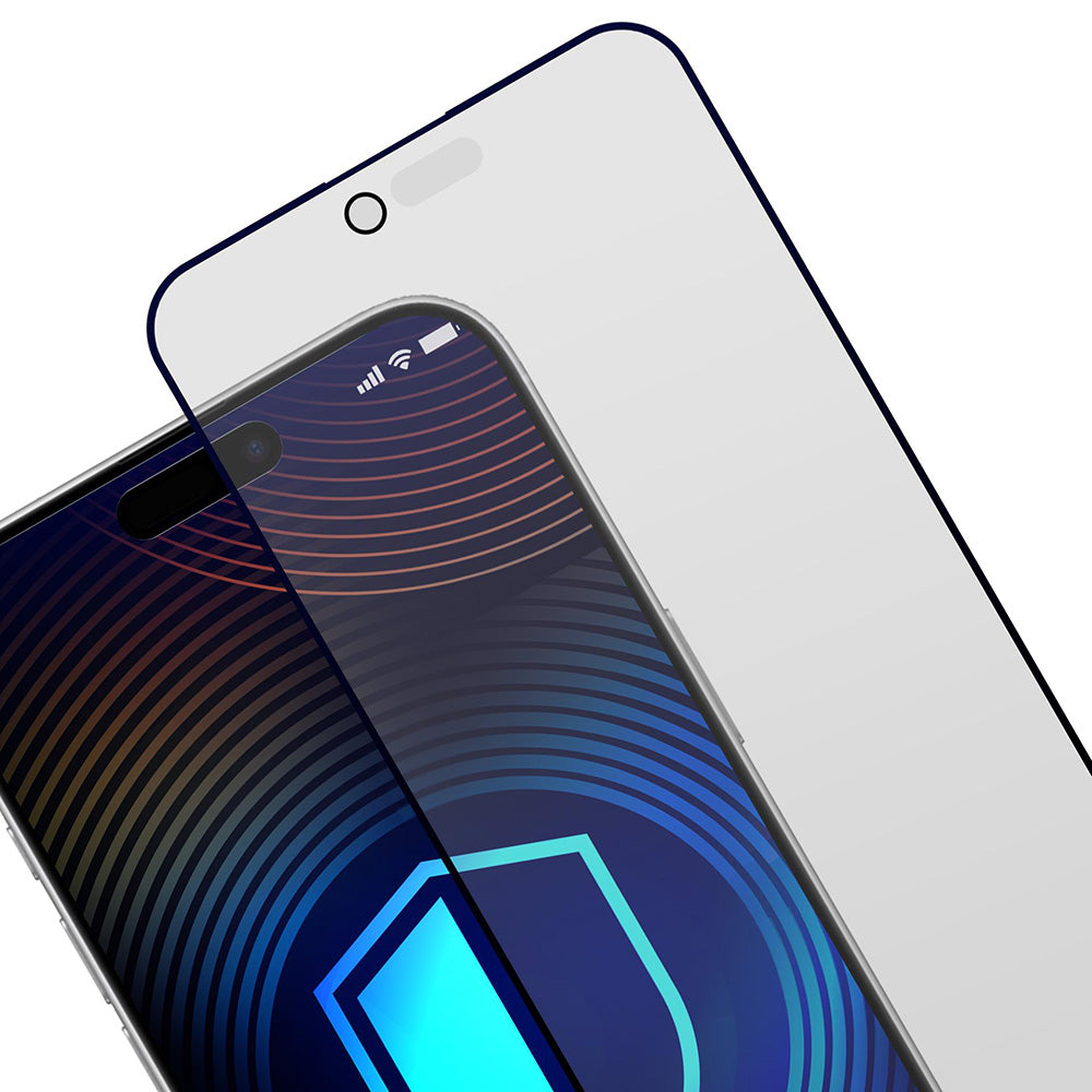 Ochranná fólie Matte Privacy 3MK HardGlass Max pro Apple iPhone 17 Air, Tvrzené sklo, Full Glue
