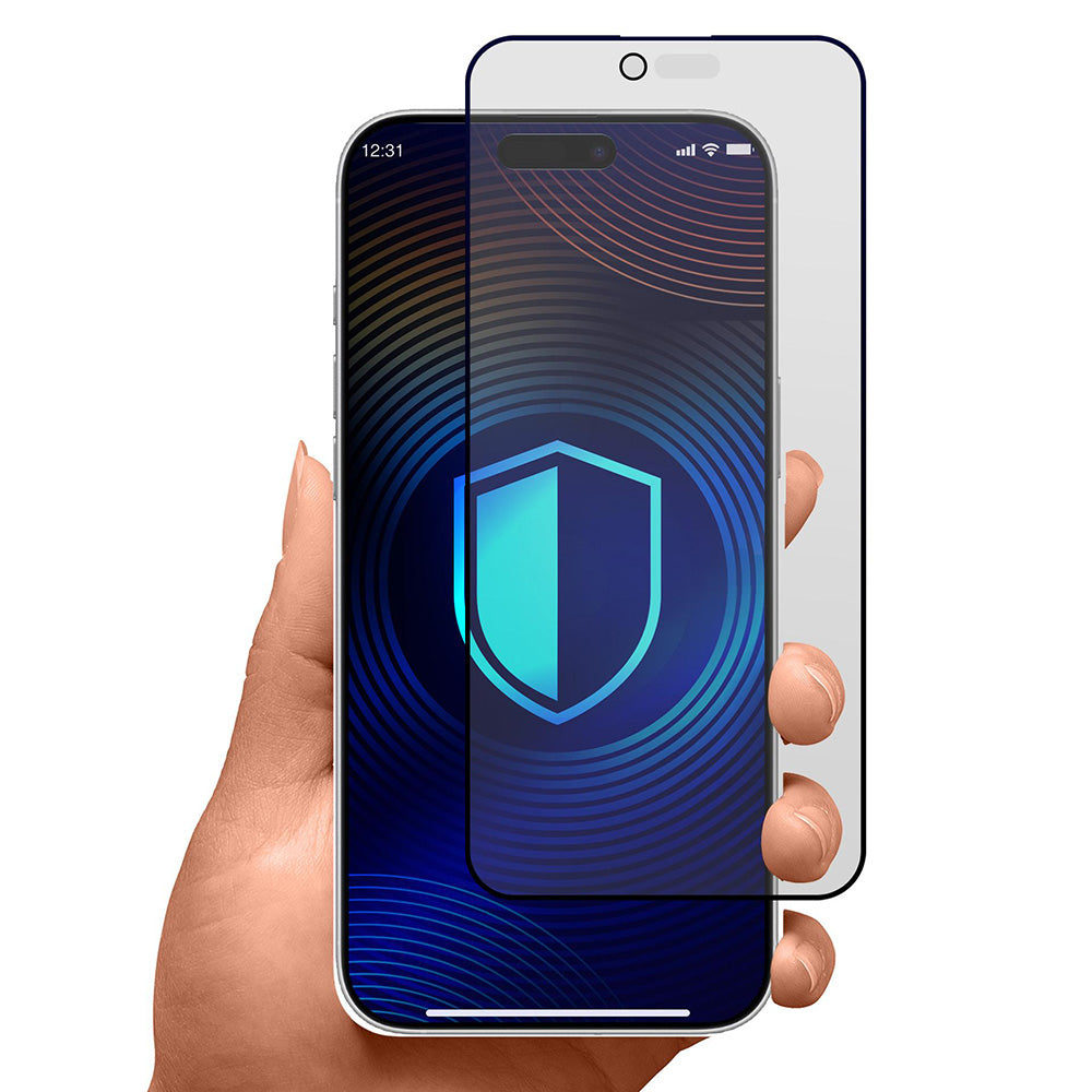 Ochranná fólie Matte Privacy 3MK HardGlass Max pro Apple iPhone 17 Air, Tvrzené sklo, Full Glue