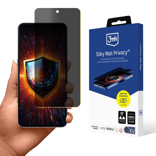 Ochranná fólie na displej Matte Privacy 3MK Silky pro Nothing Phone (3a) / Phone (3a) Pro, plast