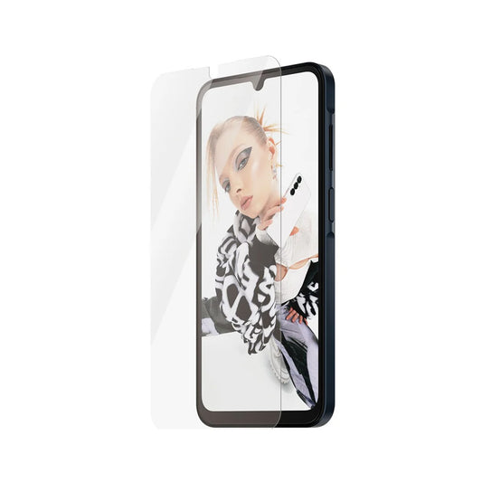 Ochranná fólie na displej PanzerGlass Safe. Ultra-Wide Fit EasyAligner pro Samsung Galaxy A26 A266, Tvrzené sklo, Full Glue