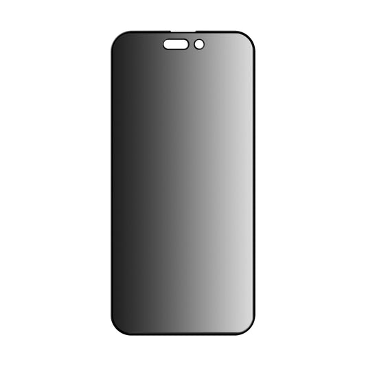 Ochranná fólie na displej Privacy Anank 1X Reinforced 360 pro Apple iPhone 15 Pro Max, bezpečnostní sklo, plné lepidlo, 2.5D