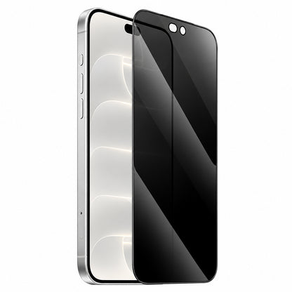 Ochranné sklo na displej Privacy Blueo Anti-Peep Applicator Pro pro Apple iPhone 18 Pro Max, tvrzené sklo, celoplošné lepení
