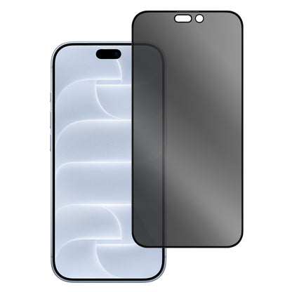 Ochranné sklo na displej Blueo Privacy Anti-Peep pro Apple iPhone 18 Pro, tvrzené sklo, celoplošné lepidlo, sada 5 kusů