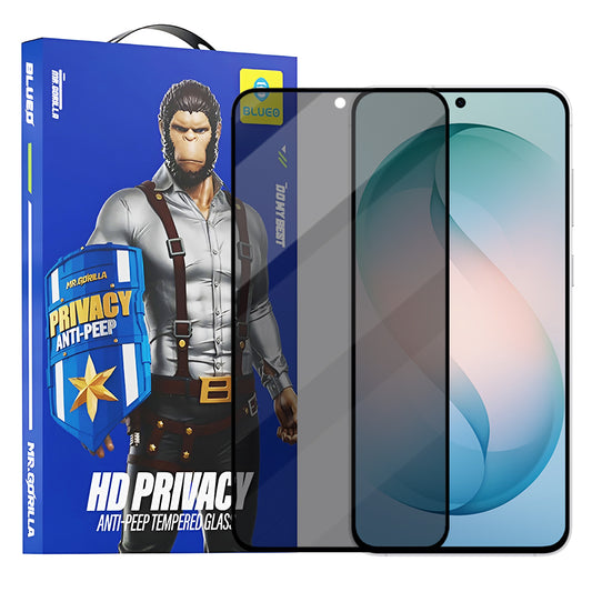 Ochranná fólie na displej Privacy Blueo Anti-Peep pro Samsung Galaxy S26 Plus S947, Tvrzené sklo, Full Glue