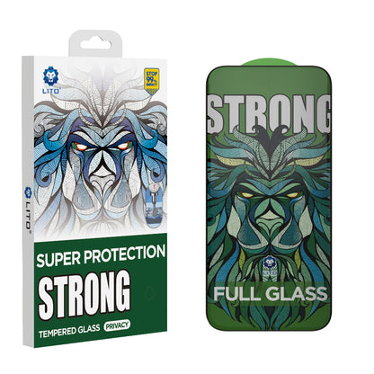 Ochranná fólie na displej Privacy Lito D+ Max Strong pro Apple iPhone 17 Air, Tvrzené sklo, Full Glue