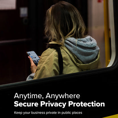 Ochranná fólie na displej Privacy Ringke Easy Slide pro Samsung Galaxy S25+ S936, tvrzené sklo, plné lepidlo, sada 2 kusů