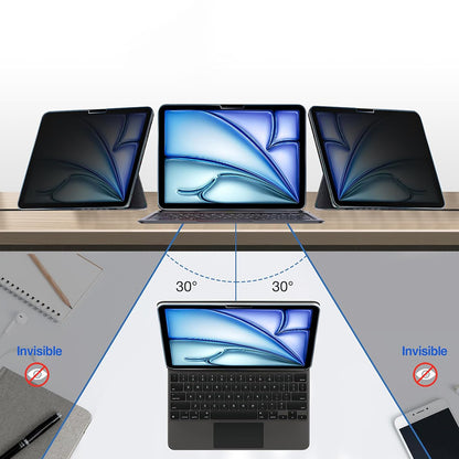 Ochranná fólie na displej Privacy Techsuit ArmorGlass CrystalHD pro Apple iPad Air 11 (2026), tvrzené sklo, plné lepidlo, sada 2 kusů