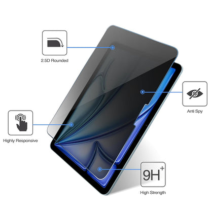 Ochranná fólie na displej Privacy Techsuit ArmorGlass CrystalHD pro Apple iPad Pro 11 (2022), tvrzené sklo, plné lepidlo, sada 2 kusů
