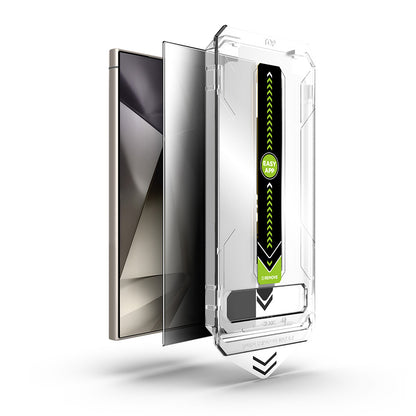 Ochranná fólie na displej Privacy Techsuit TitanGlass CrystalHD pro Samsung Galaxy S24 Ultra S928, bezpečnostní sklo, plné lepidlo