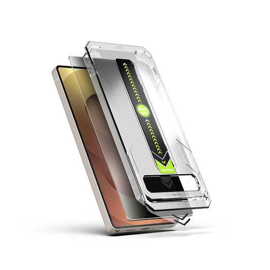 Ochranná fólie na displej Privacy Techsuit TitanGlass CrystalHD pro Samsung Galaxy S26 Plus, Tvrzené sklo, Full Glue