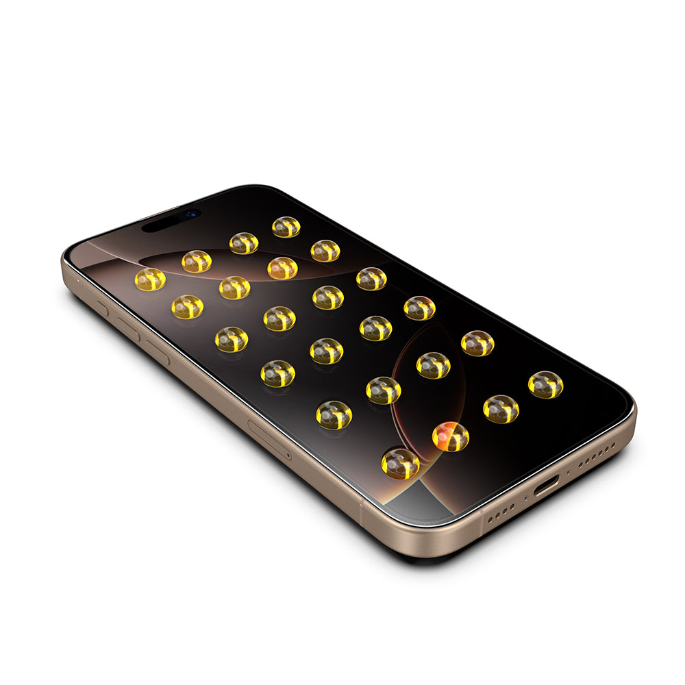 Ochranná fólie na displej Privacy Techsuit TitanGlass pro Apple iPhone 15 Pro Max, tvrzené sklo, plné lepidlo, sada 2 kusů