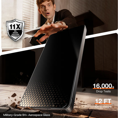 Ochranná fólie na displej Privacy Torras GlassGo Install Master pro Samsung Galaxy S26 Ultra, Tvrzené sklo, Full Glue