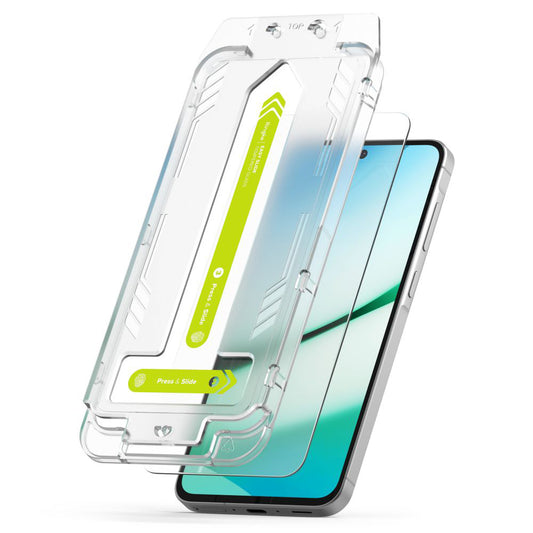 Ochranná fólie na displej Ringke Easy Slide pro Samsung Galaxy A36 A366, tvrzené sklo, plné lepidlo, sada 2 kusů