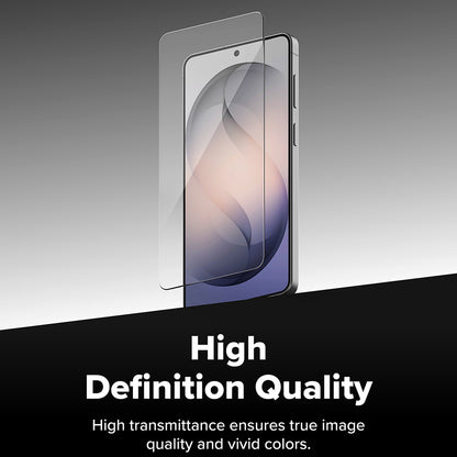 Ringke Easy Slide Screen Protector for Samsung Galaxy S26, Tempered Glass, Full Glue, Set of 2 Pieces