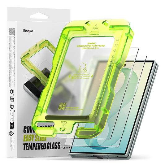 Ochranná fólie na vnější displej Ringke Easy Slide pro Samsung Galaxy Z Fold8 F971, tvrzené sklo, plné lepidlo, sada 2 kusů