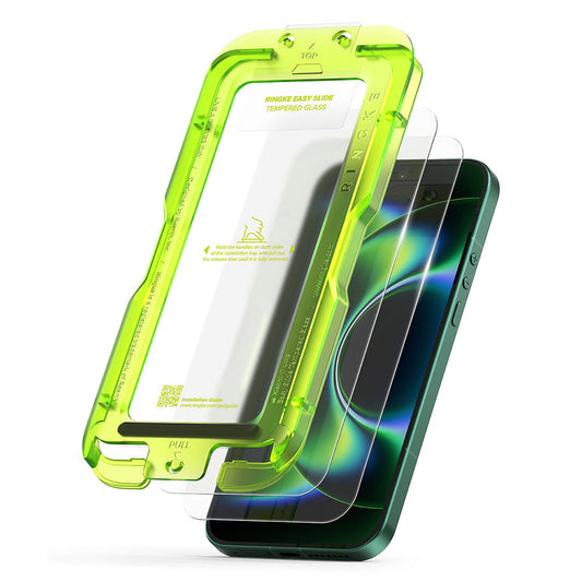 Ochranná fólie na displej Ringke Easy Slide pro Xiaomi 17 Ultra, tvrzené sklo, plné lepidlo, sada 2 kusů