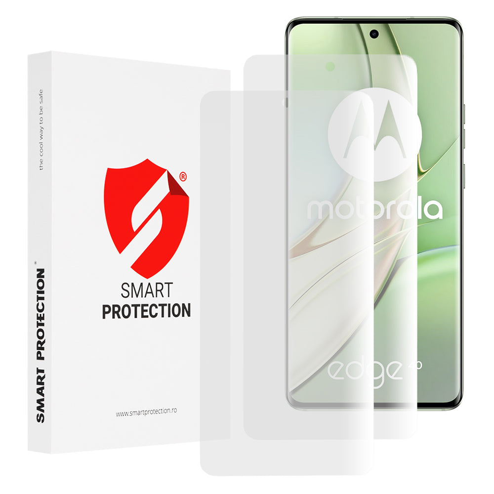 Smart Protection Premium Classic Screen Protector for Motorola Edge (2023) / Edge 40 Neo / Edge 40, Plastic, Set of 2 pieces