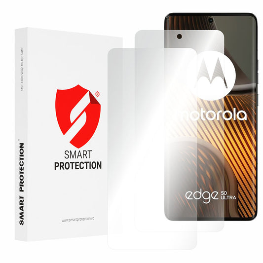 Ochranná fólie na displej Smart Protection Premium Classic pro Motorola Edge 50 Ultra, plast, sada 2 kusy