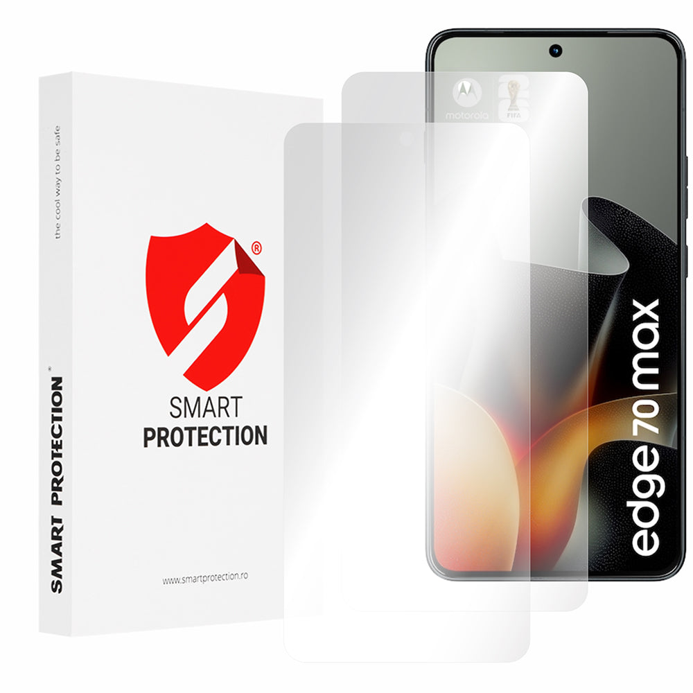 Ochranná fólie na displej Smart Protection Premium Classic pro Motorola Edge 70 Max, plast, sada 2 kusy