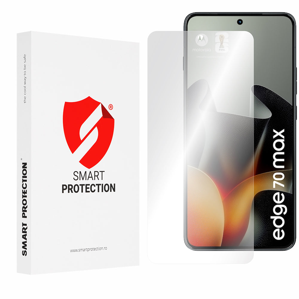 Ochranná fólie na displej Smart Protection Premium Classic pro Motorola Edge 70 Max, plast, sada 2 kusy