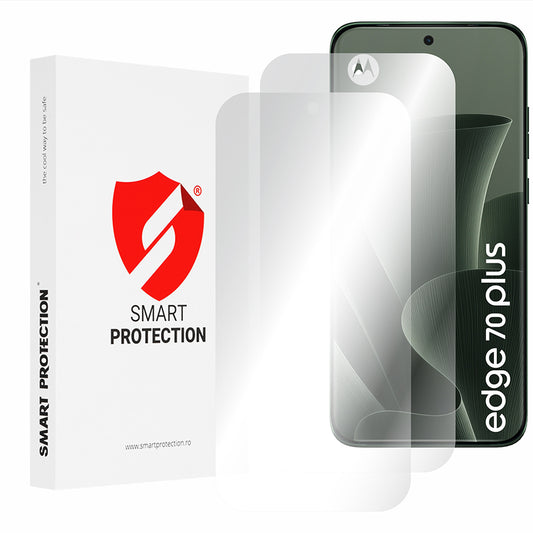 Ochranná fólie na displej Smart Protection Premium Classic pro Motorola Edge 70 Plus, plastová, sada 2 kusů