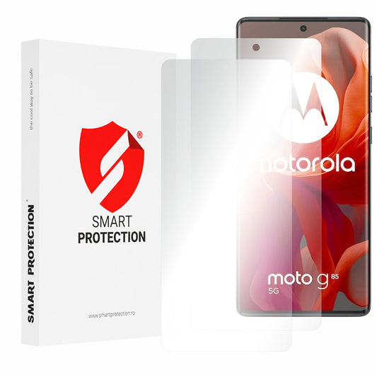 Ochranná fólie na displej Smart Protection Premium Classic pro Motorola Moto G85, plast, sada 2 kusy