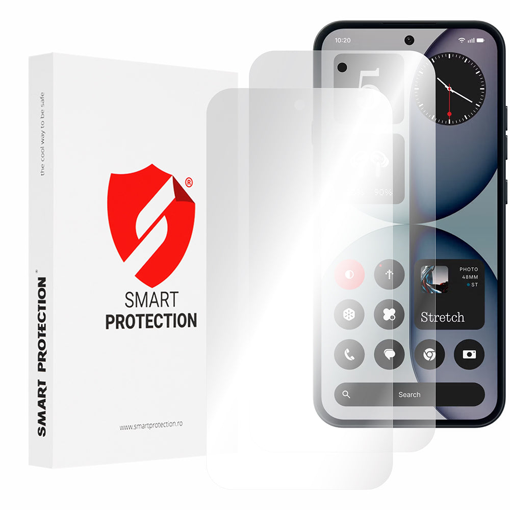 Ochranná fólie Smart Protection Premium Classic pro Nothing Phone (4a), Plast, Sada 2 kusy