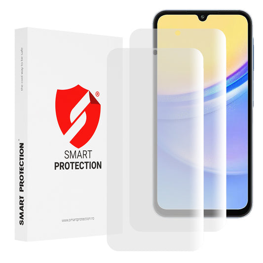 Ochranná fólie na displej Smart Protection Premium Classic pro Samsung Galaxy A15 5G A156 / A15 A155, plast, sada 2 kusy