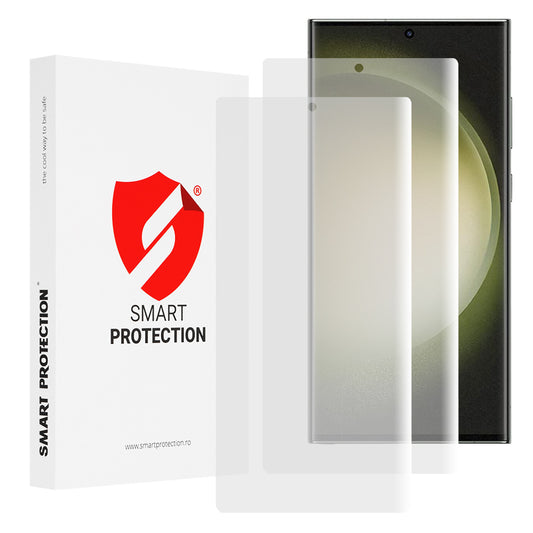 Ochranná fólie na displej Smart Protection Premium Classic pro Samsung Galaxy S23 Ultra S918, plast, sada 2 kusy