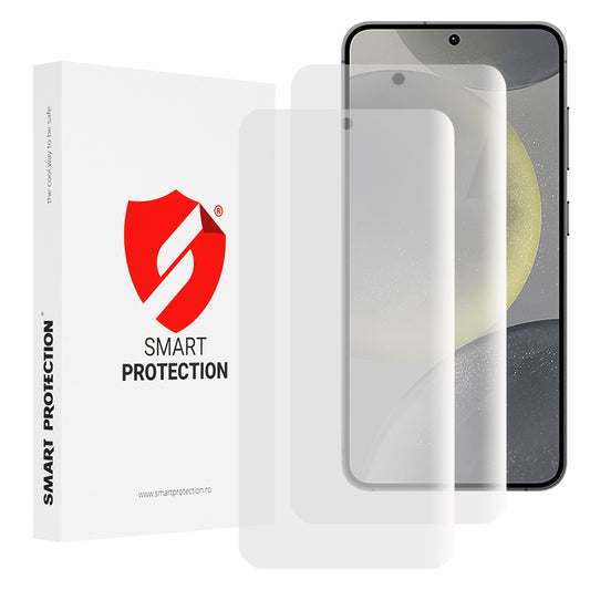 Ochranná fólie na displej Smart Protection Premium Classic pro Samsung Galaxy S24 S921, plast, sada 2 kusy
