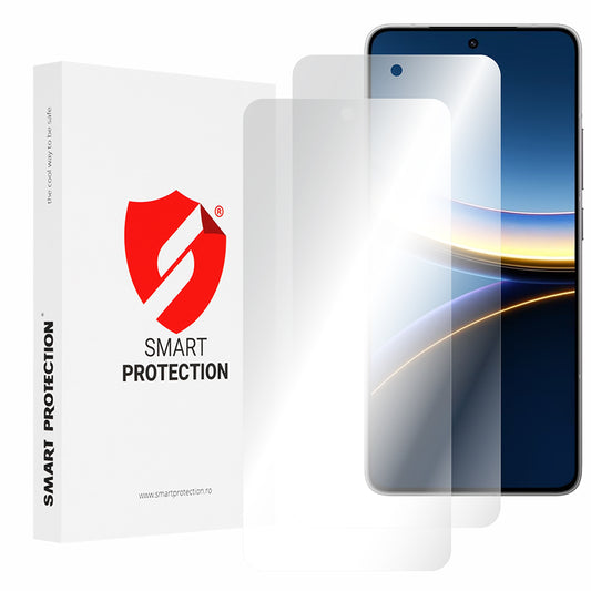 Ochranná fólie na displej Smart Protection Premium Classic pro Xiaomi Poco F7 Pro / F7 Ultra, plast, sada 2 kusy