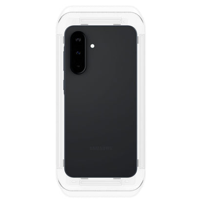 Ochranná fólie na displej Spigen GlastR EZ FIT pro Samsung Galaxy A36 A366, tvrzené sklo, plné lepidlo, sada 2 kusů AGL09202