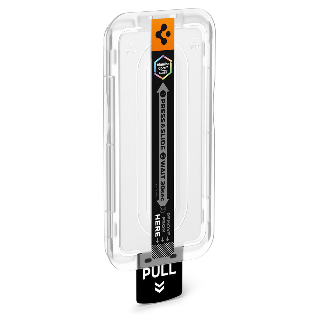 Ochranná fólie na displej Spigen GlastR EZ FIT Pro HD Anti-Reflection pro Samsung Galaxy S26 S942, tvrzené sklo, plné lepidlo, sada 2 kusů
