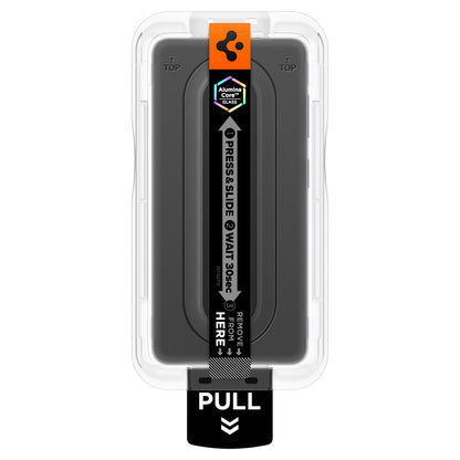 Ochranná fólie na displej Spigen GlastR EZ FIT Pro HD Anti-Reflection pro Samsung Galaxy S26 S942, tvrzené sklo, plné lepidlo, sada 2 kusů