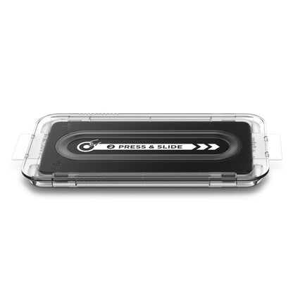 Ochranná fólie na displej Spigen GlastR EZ FIT Pro pro Samsung Galaxy S25 Edge S937, Tvrzené sklo, Full Glue