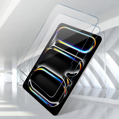 Ochranná fólie na displej Techsuit ArmorGlass CrystalHD pro Apple iPad 10.2 (2021) / 10.2 (2020), Tvrzené sklo, Full Glue, Sada 2 kusy