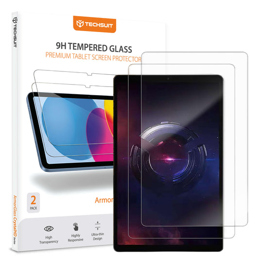 Ochranná fólie na displej Techsuit ArmorGlass CrystalHD pro Lenovo Legion Y700 (Gen 5), tvrzené sklo, plné lepidlo, sada 2 kusů
