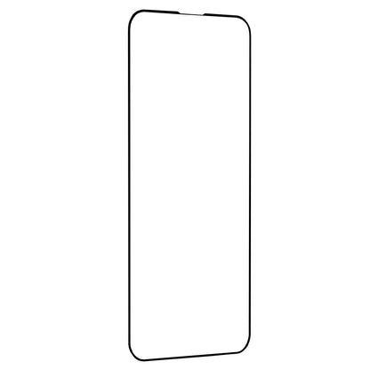 Ochranná fólie na displej Techsuit M2 pro Apple iPhone 17e / 16e / 14 / 13 Pro, tvrzené sklo, plné lepidlo, 111D, černá