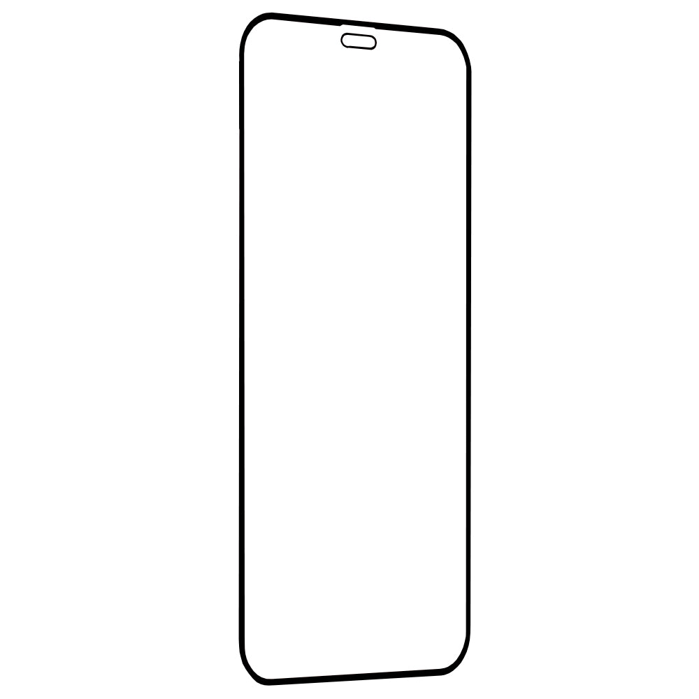 Ochranná fólie na displej Techsuit pro Apple iPhone 12 mini, tvrzené sklo, Full Glue, 111D, černá