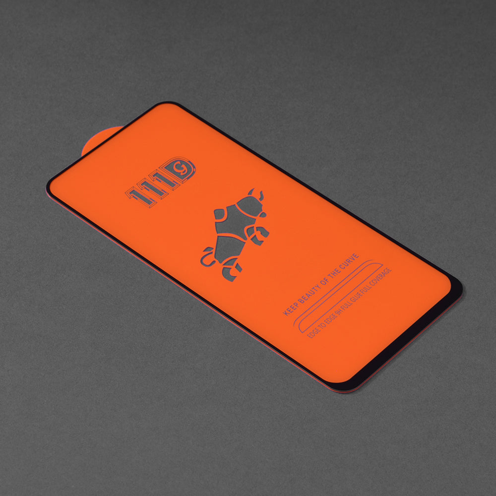 Ochranná fólie na displej Techsuit pro Honor 90 Lite, tvrzené sklo, plné lepidlo, 111D, černá