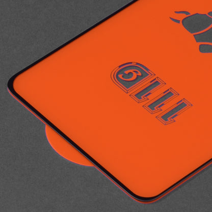 Ochranná fólie na displej Techsuit pro Huawei P smart 2021, tvrzené sklo, Full Glue, 111D, černá