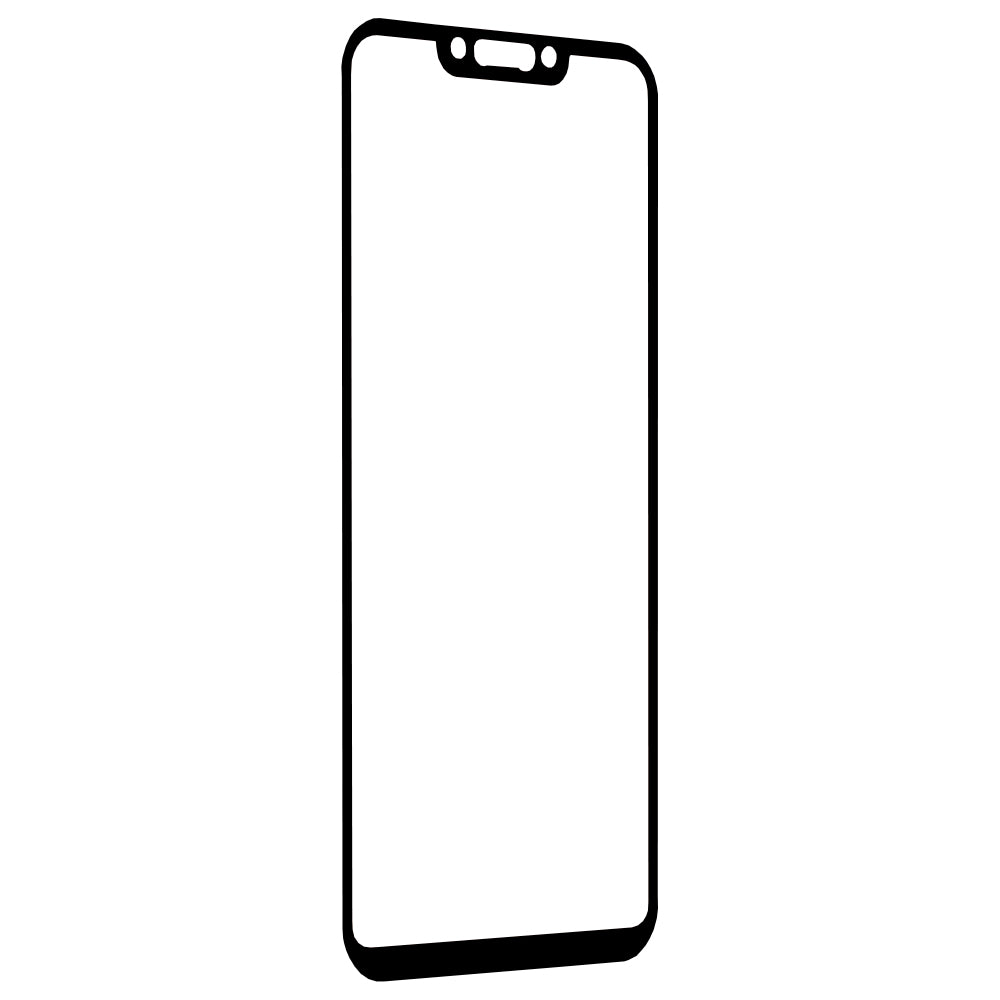 Ochranná fólie na displej Techsuit pro Huawei P Smart+ 2019 / Mate 20 Lite / nova 3 / nova 3i, tvrzené sklo, plné lepidlo, 111D, černá