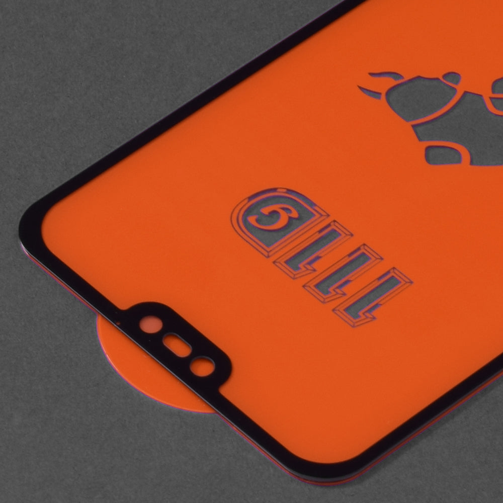 Ochranná fólie na displej Techsuit pro Huawei P20 Lite, tvrzené sklo, Full Glue, 111D, černá