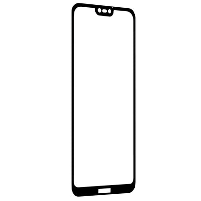 Ochranná fólie na displej Techsuit pro Huawei P20 Lite, tvrzené sklo, Full Glue, 111D, černá